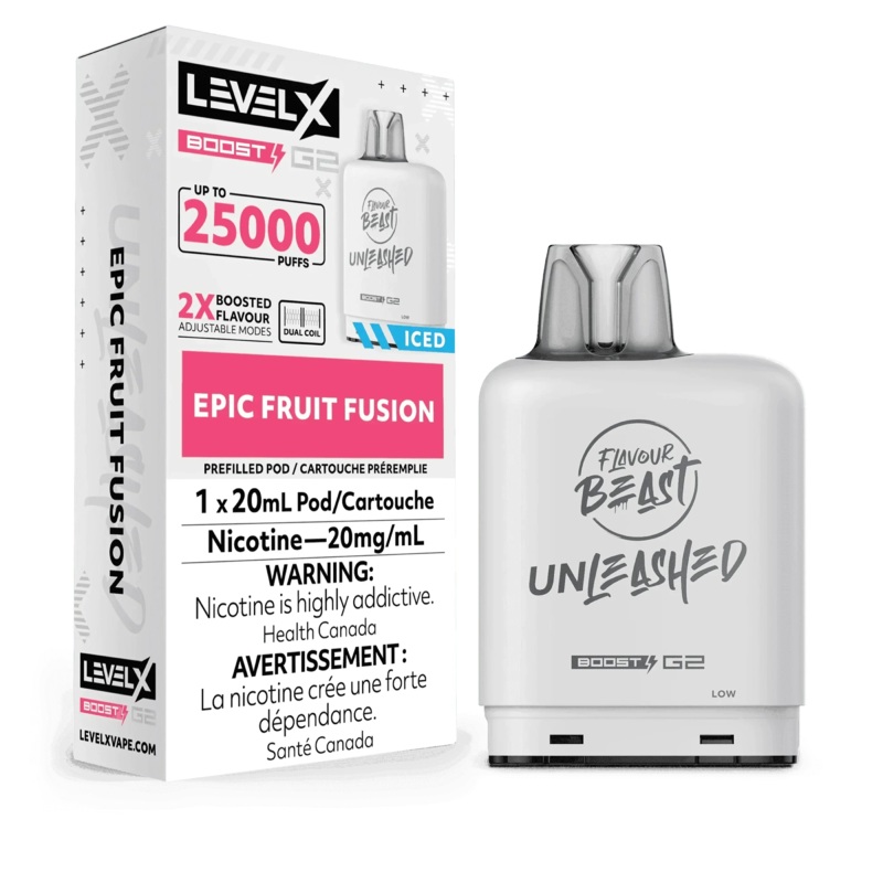 Level X Boost G2 25K Unleashed – Epic Fruit Fusion