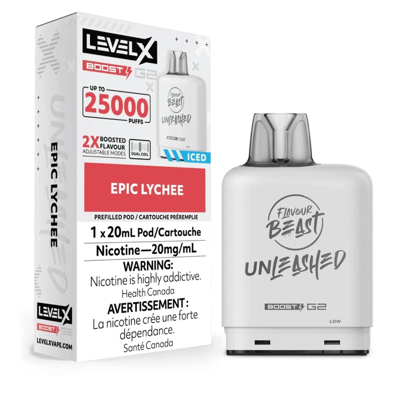 Level X Boost G2 25K Unleashed – Epic Lychee
