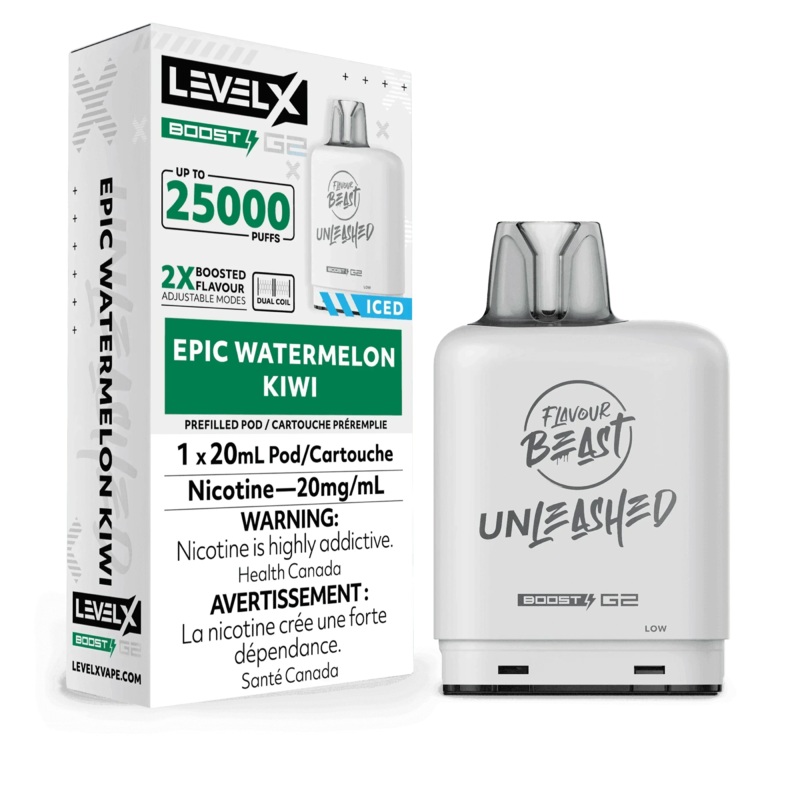 Level X Boost G2 25K Unleashed – Epic Watermelon Kiwi