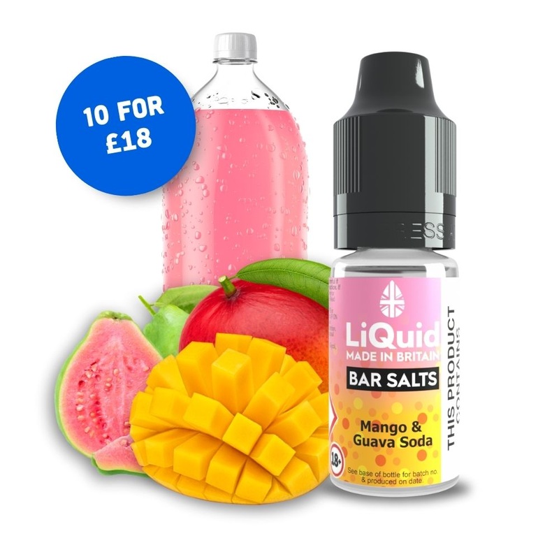 Mango & Guava Soda – Nicotine Salt Vape Juice