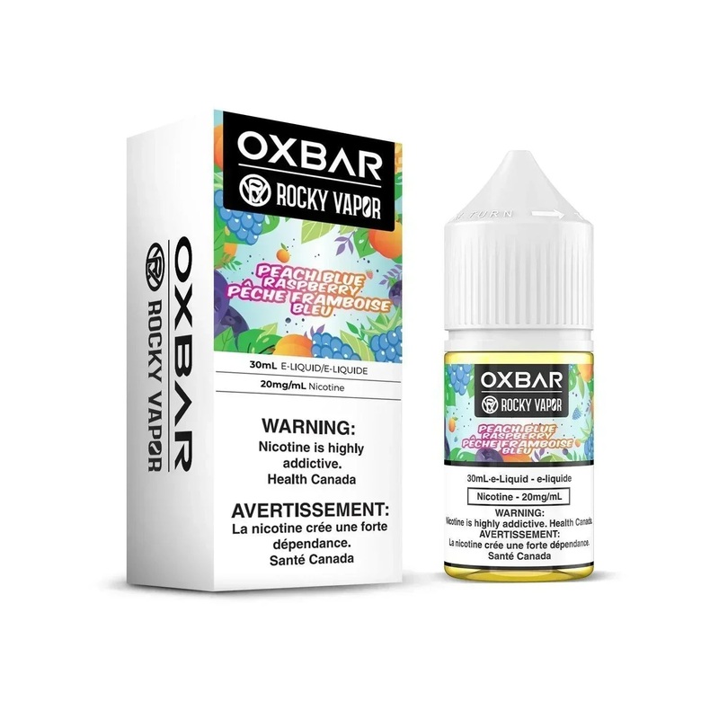 Oxbar Rocky Vapor Salts – Peach Blue Razz