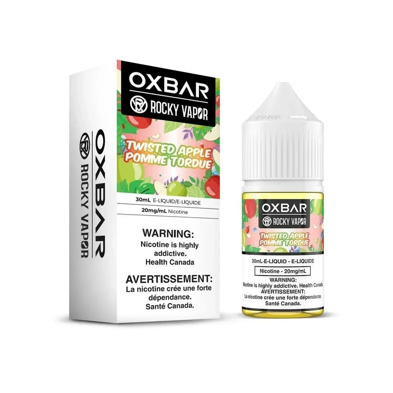 Oxbar Rocky Vapor Salts – Twisted Apple