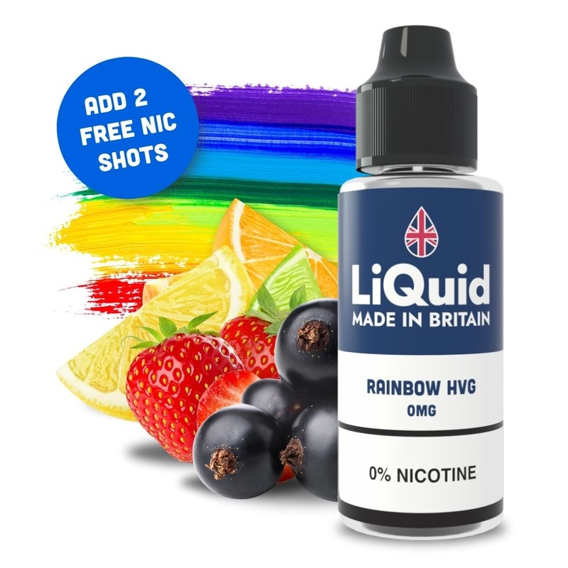 Rainbow HVG Shortfill 100ml|0mg