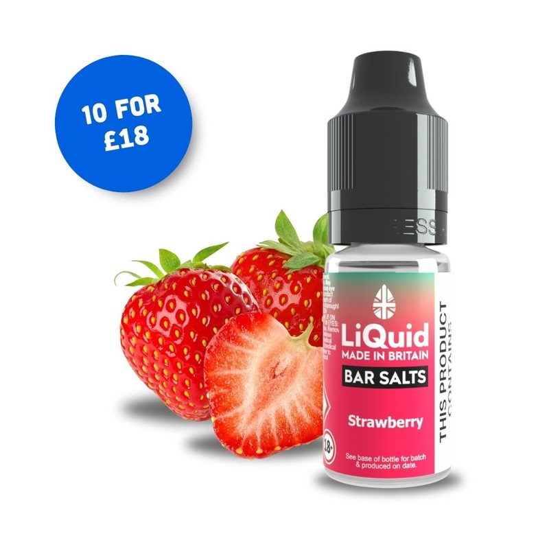 Strawberry – Nicotine Salt Vape Juice
