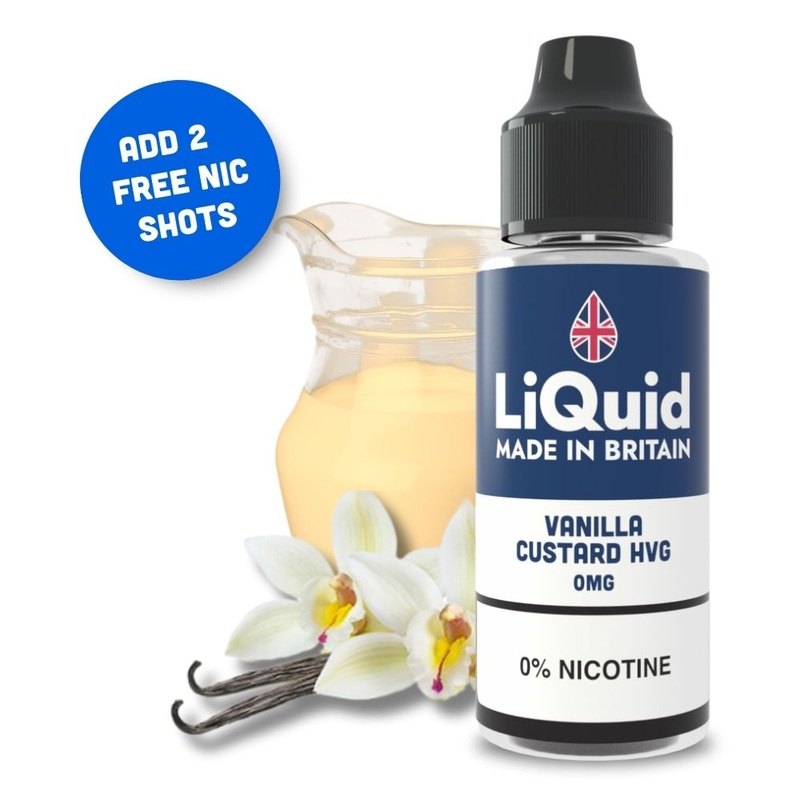Vanilla Custard HVG Shortfill 100ml