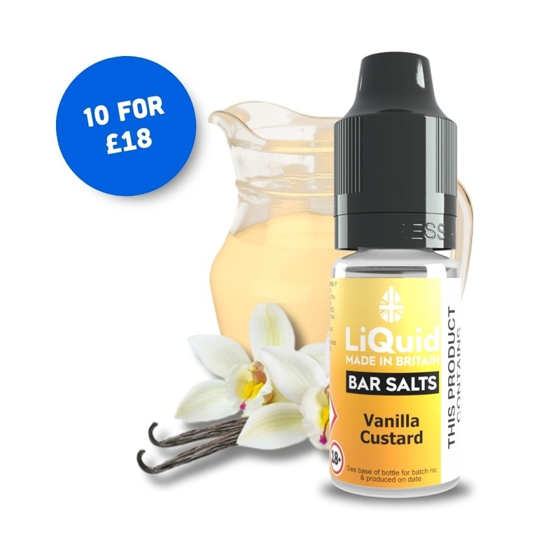 Vanilla Custard – Nicotine Salt Vape Juice