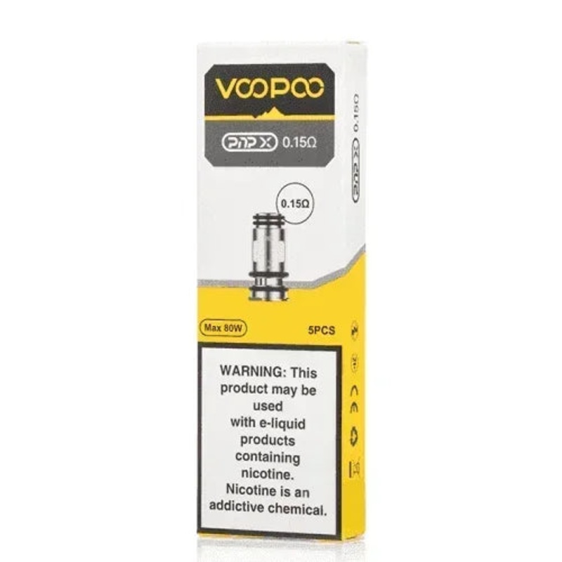 VooPoo PnP X Coils (5-Pack)|0.15 |0.2 |0.3 |0.45 |0.6