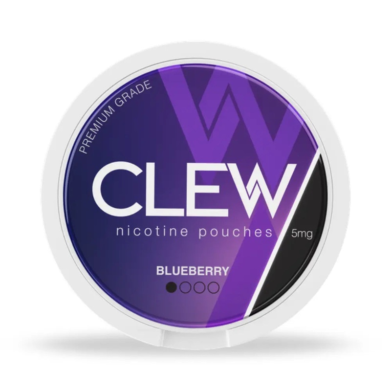 Clew Blueberry Nicotine Pouches