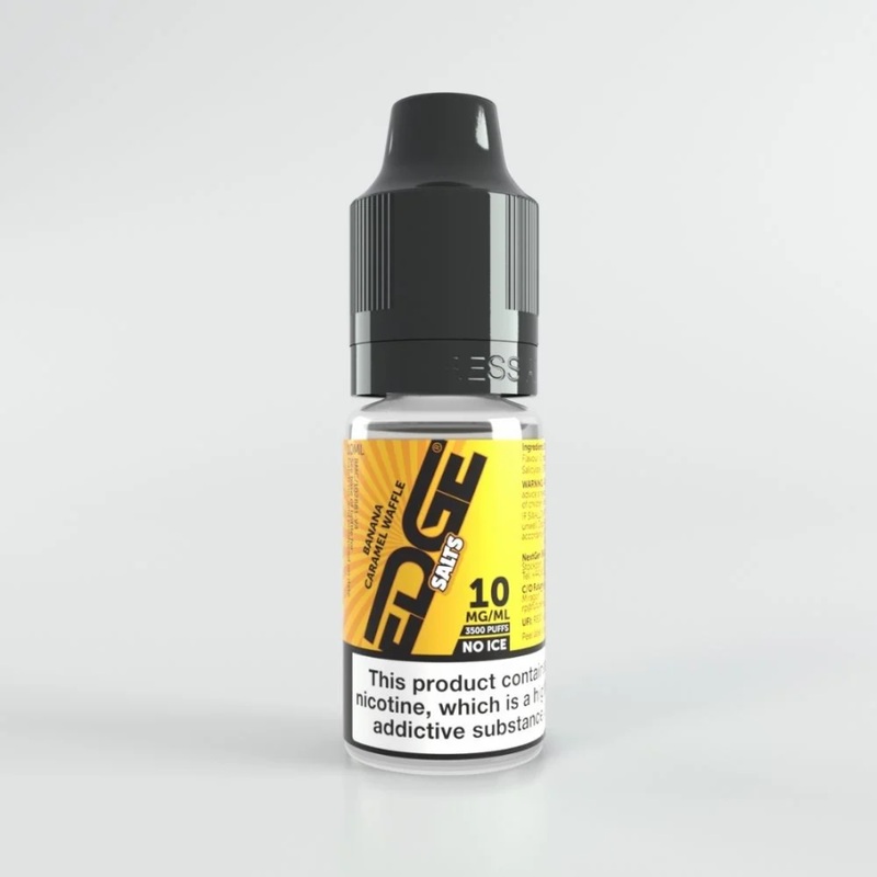 EDGE Banana Caramel Waffle Dessert Bar Salt