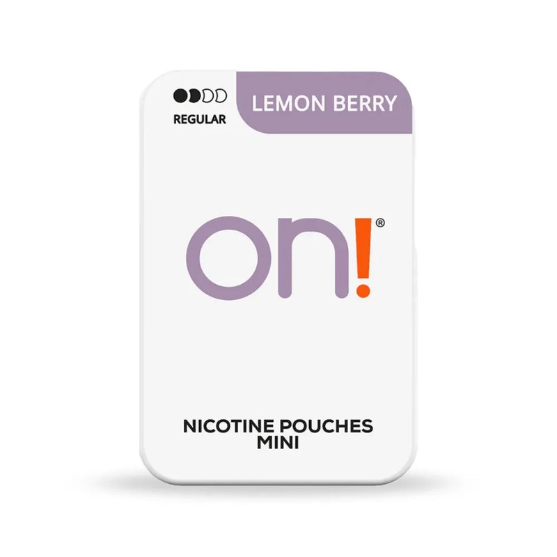 On! Lemon Berry Mini Nicotine Pouches