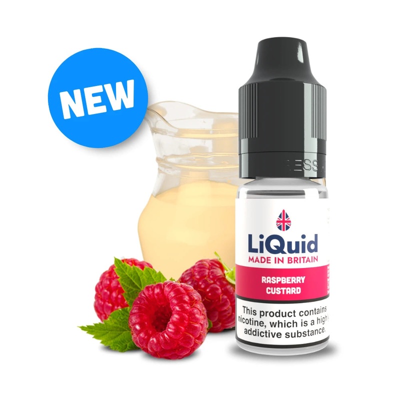 Raspberry Custard Vape Juice|3mg|6mg