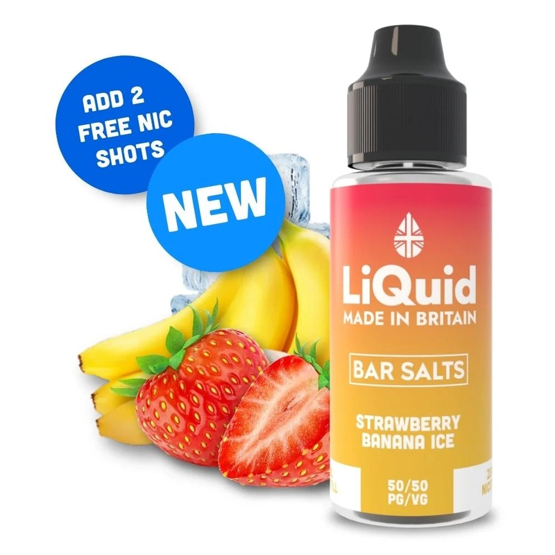 Strawberry & Banana Ice Shortfill 100ml