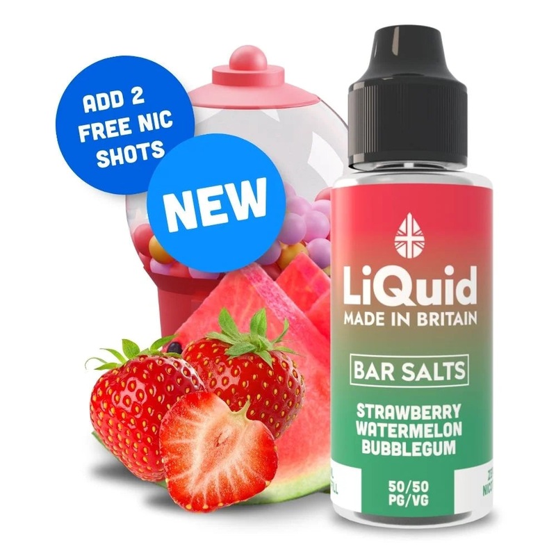 Strawberry, Watermelon Bubblegum Shortfill 100ml