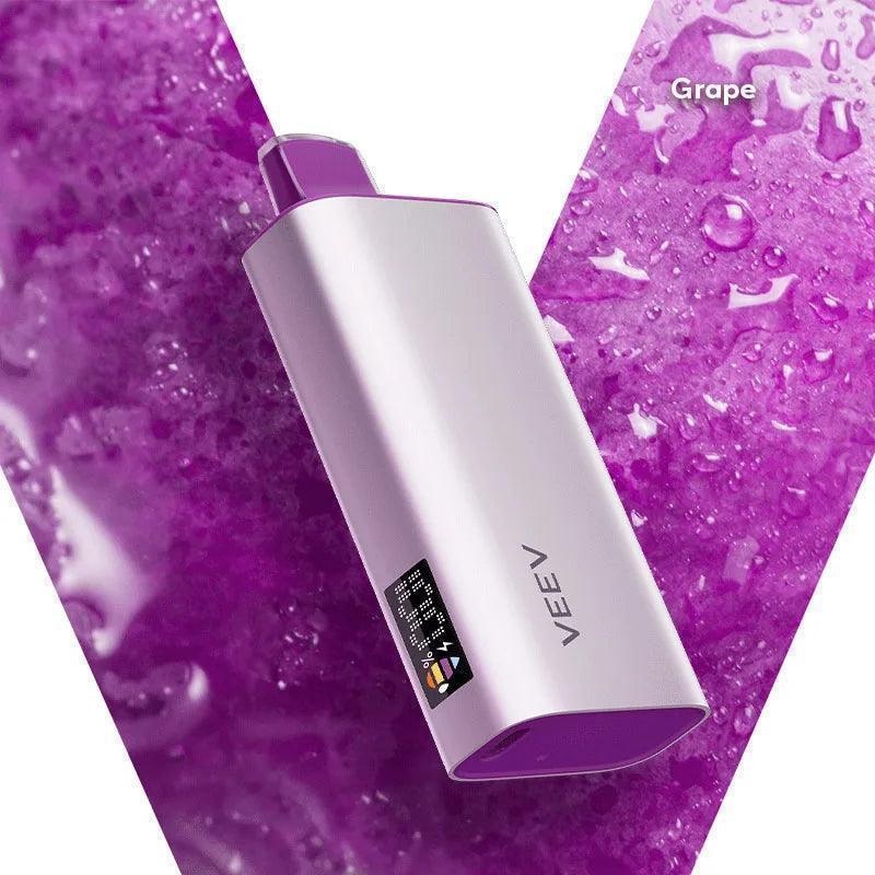 Veev Now 8000 – Grape Intense