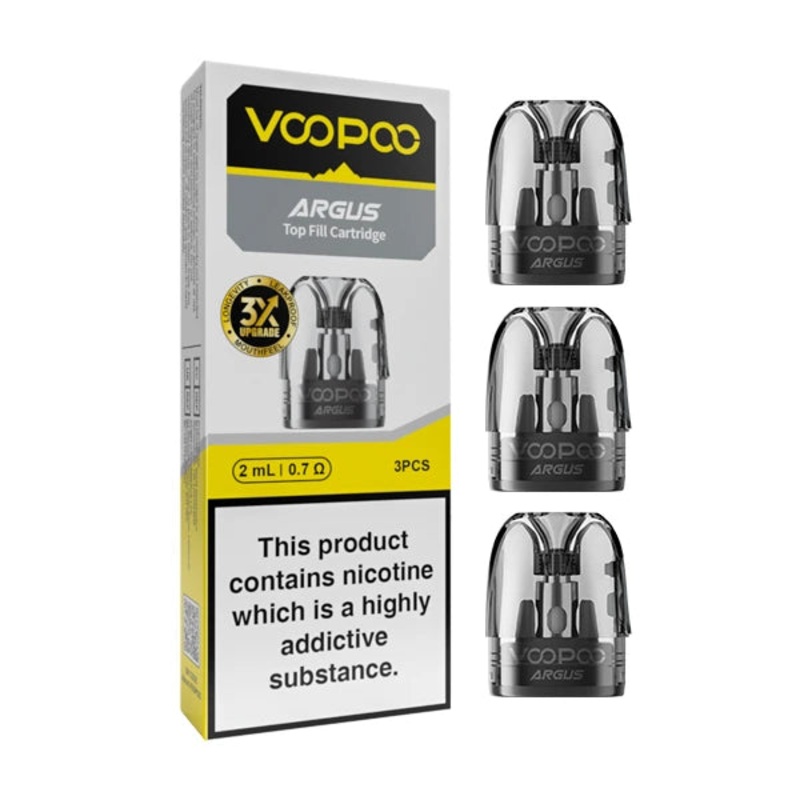 VooPoo Argus Top Fill Replacement Pods – Pack of 3