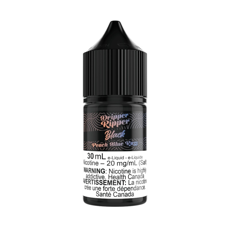 Dripper Ripper Black Salts – Peach Blue Razz