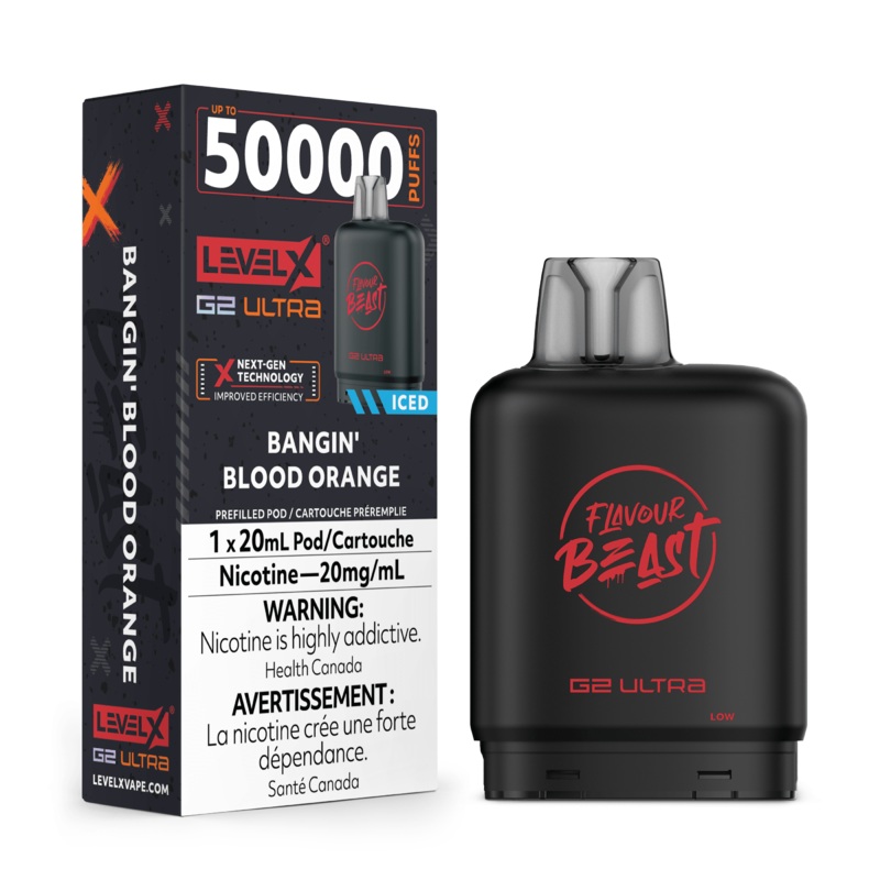 Level X G2 Ultra 50K – Bangin’ Blood Orange