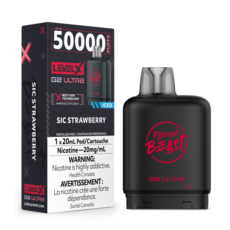 Level X G2 Ultra 50K – Sic Strawberry