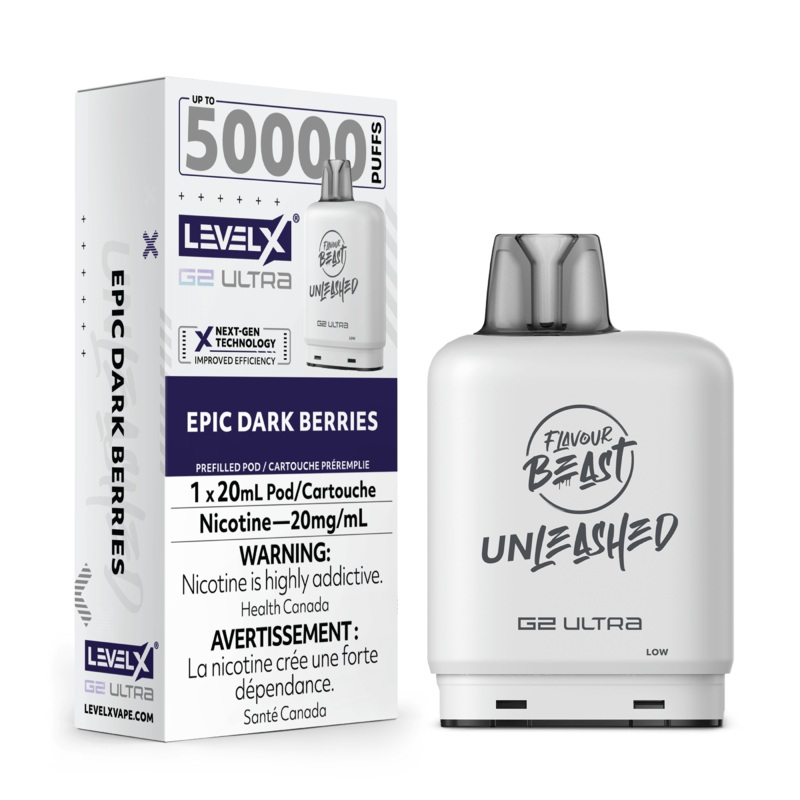 Level X G2 Ultra 50K – Unleashed – Epic Dark Berries