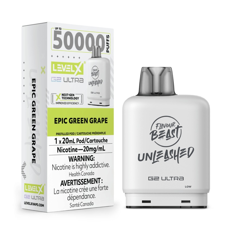 Level X G2 Ultra 50K – Unleashed – Epic Green Grape