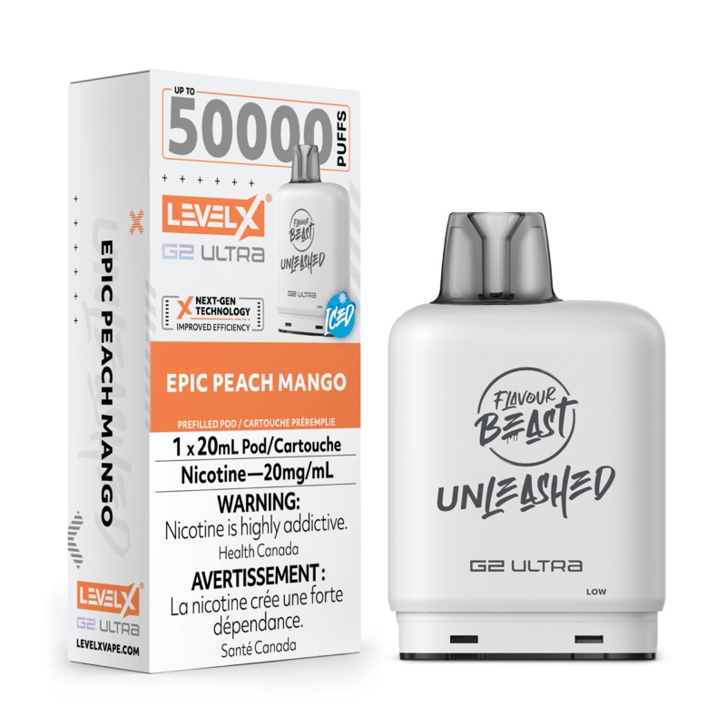 Level X G2 Ultra 50K – Unleashed – Epic Peach Mango