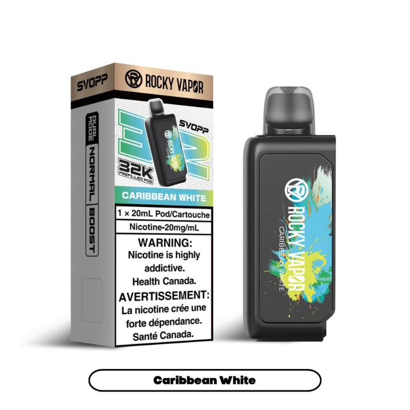 Rocky Vapor SVOPP 32K – Caribbean White