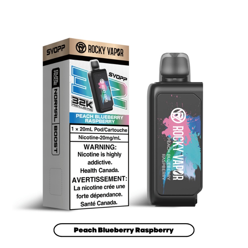 Rocky Vapor SVOPP 32K – Peach Blue Razz