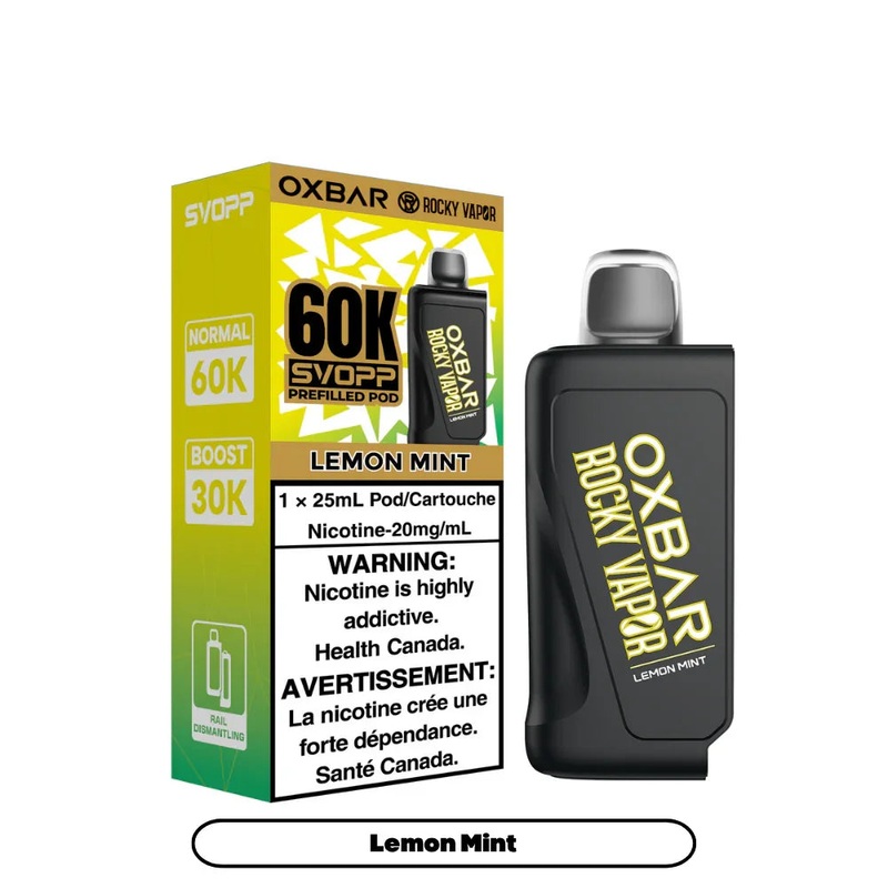 Rocky Vapor SVOPP 60K – Lemon Mint