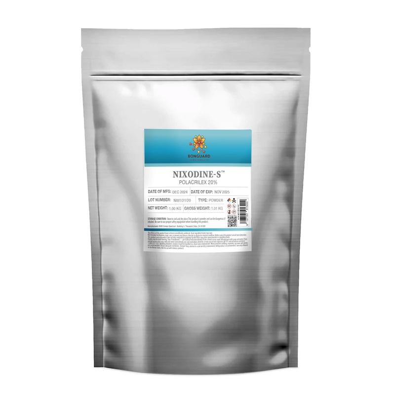 Nixodine-S Polacrilex 20%|1 Kilogram|150 Kilogram|250 Kilogram|500 Kilogram