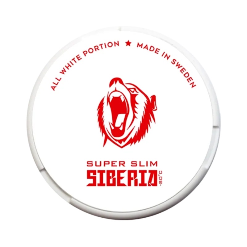 SIBERIA -80  All White Super Slim