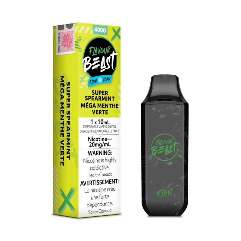 Flavour Beast 4000 – Super Spearmint Iced