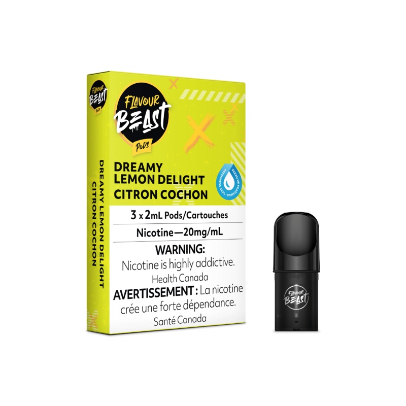 Flavour Beast Pod Pack – Dreamy Lemon Delight