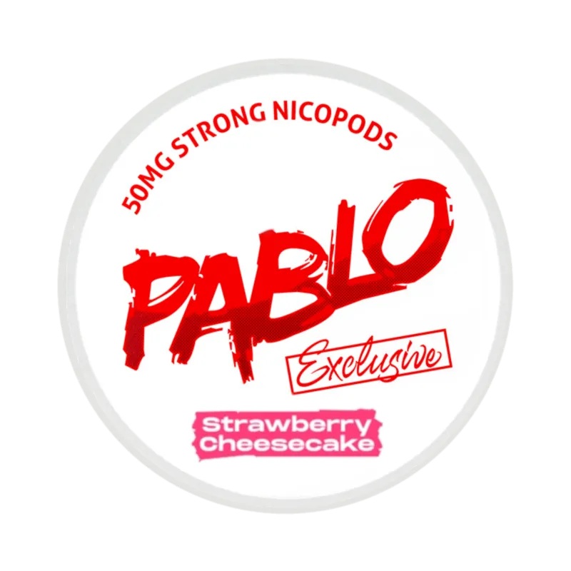 PABLO Exclusive 50mg Strawberry Cheesecake