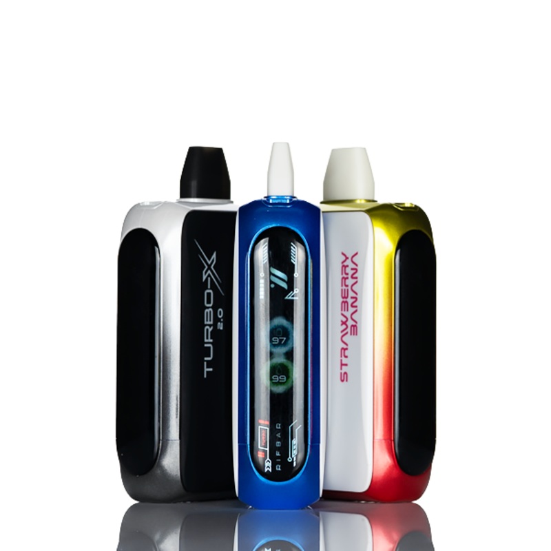RifBar Turbo X 25K 25000 Puffs Disposable Vape – 20mL