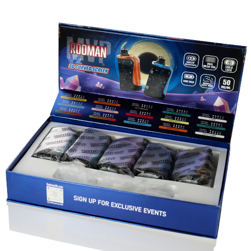 RODMAN MVP 65K 65000 Puff Disposable 5 Pack Gift Box