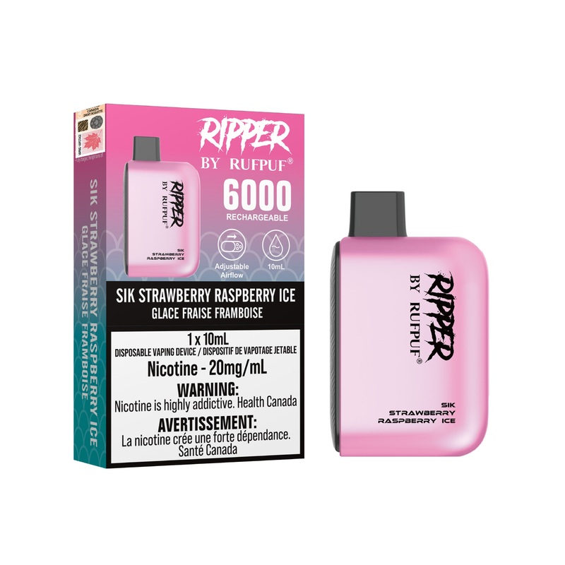 RufPuf Ripper 6000 – Sik Strawberry Raspberry Ice