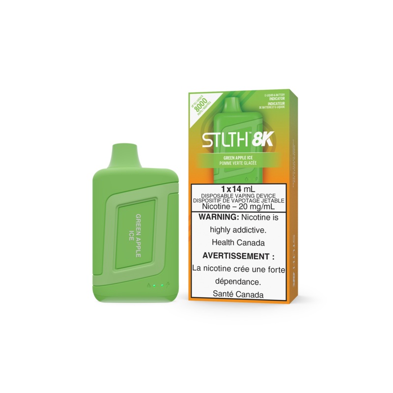 STLTH 8K – Green Apple Ice|20 mg