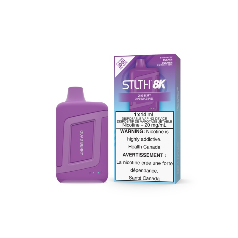 STLTH 8K – Quad Berry|20 mg