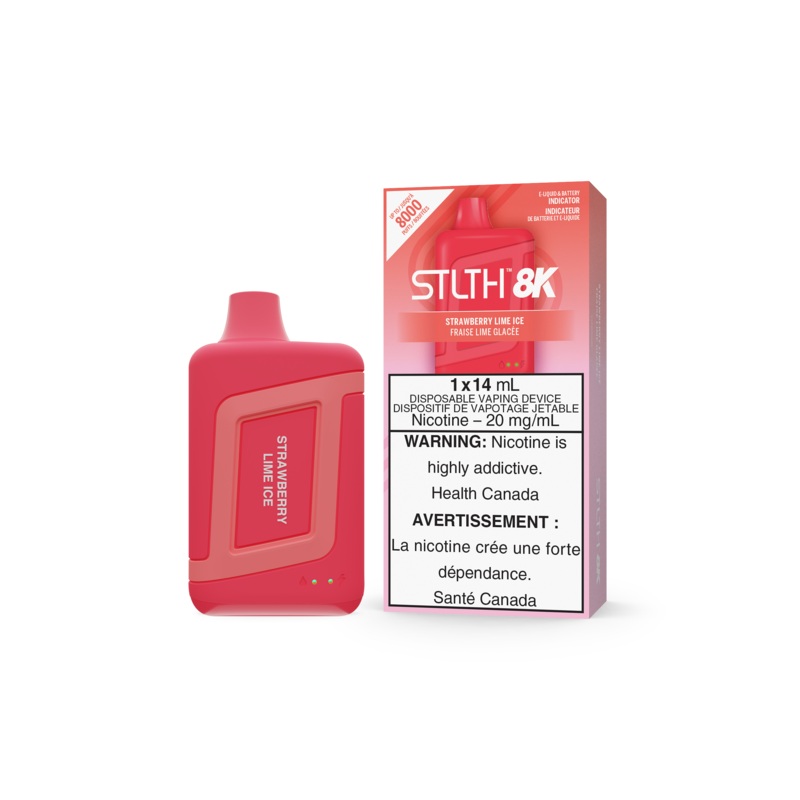 STLTH 8K – Strawberry Lime Ice