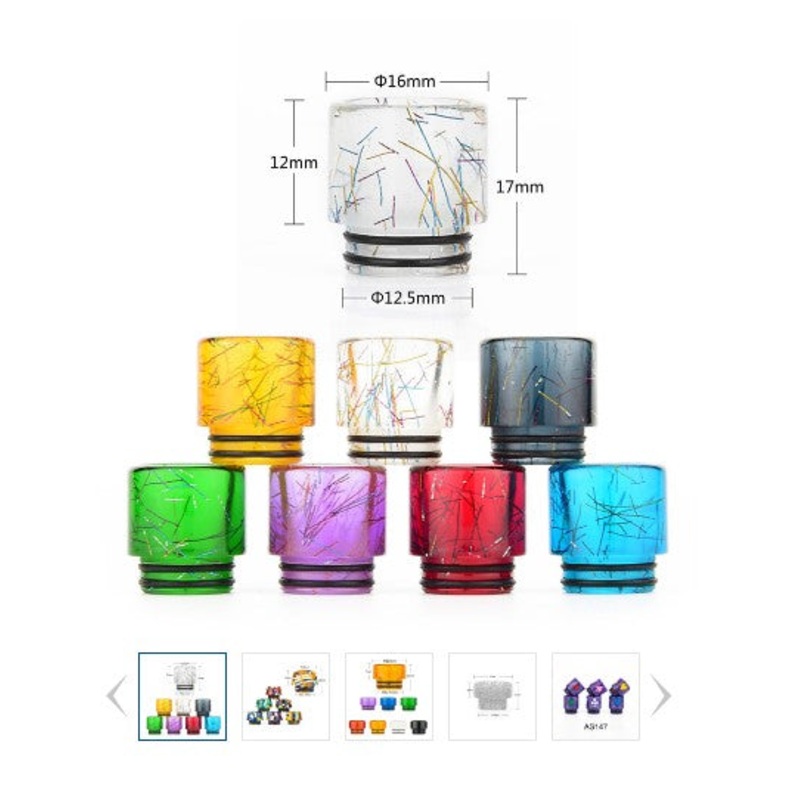 Drip Tips|Resin 510 Random Colour|Resin 810 Random Colour