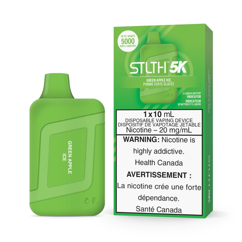 STLTH 5K – Green Apple Ice|20 mg