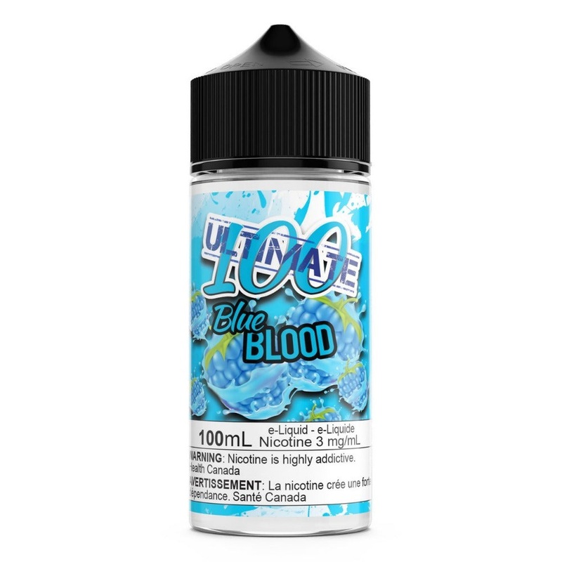 Ultimate 100 Blue Blood|100ML|0MG|3MG|6MG|0MG (ONT-TAX)|3MG (ONT-TAX)|6MG (ONT-TAX)