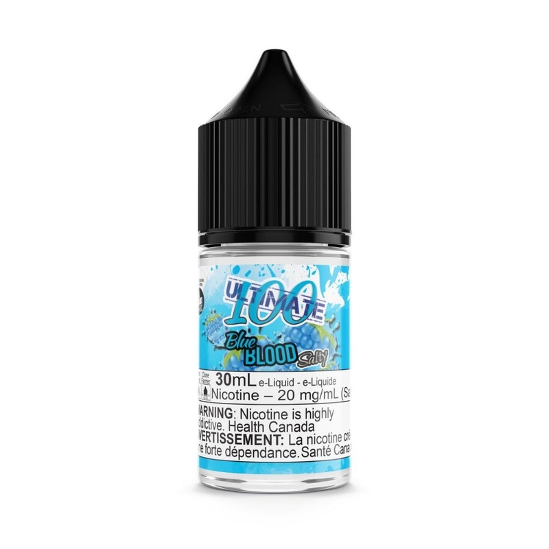 Ultimate 100 Salty Blue Blood (30mL)