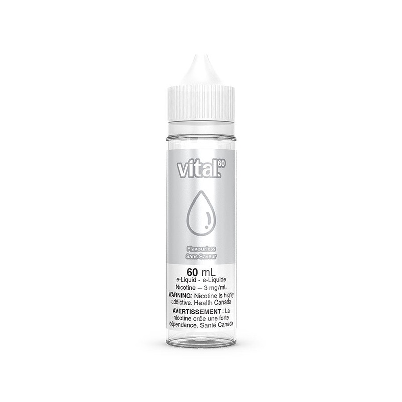 Vital – Flavourless|60 mL|0 mg|3 mg|6 mg|12 mg