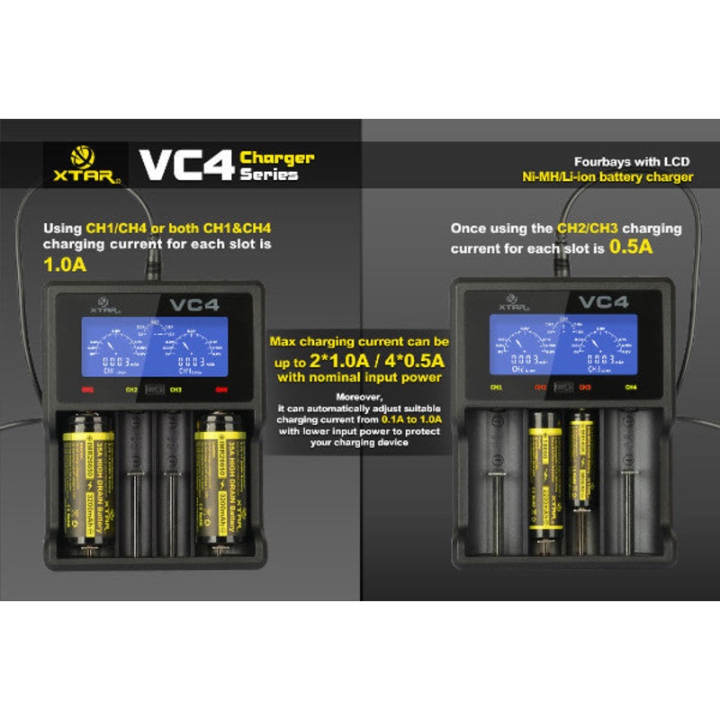 Xtar VC4 Battery Charger