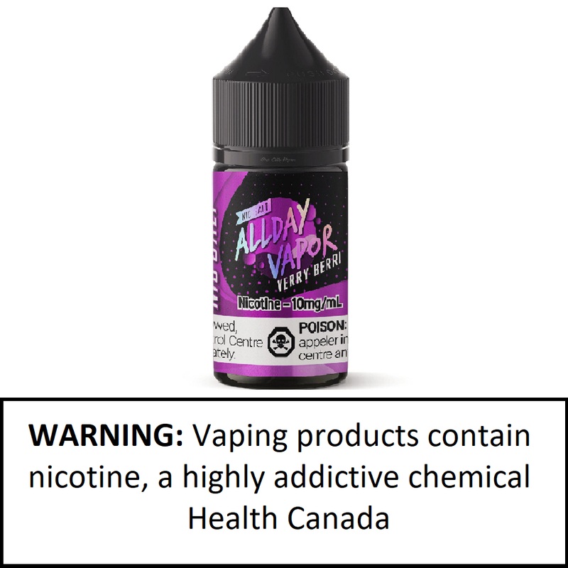 Allday Vapor Salt Verry Berri (30mL)