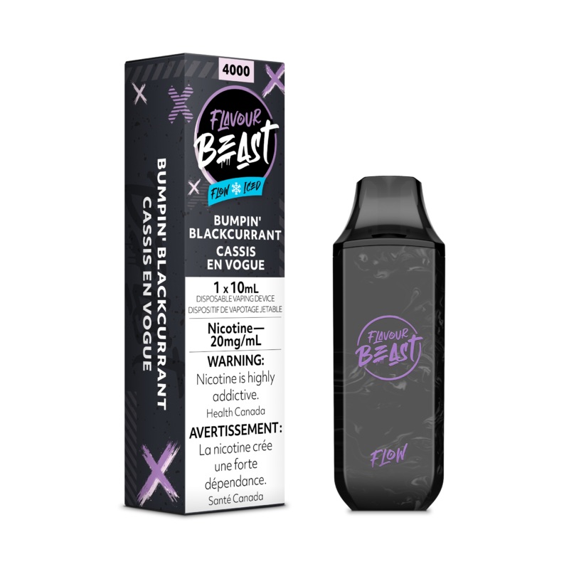 Flavour Beast 4000 – Bumpin’ Blackcurrant Iced