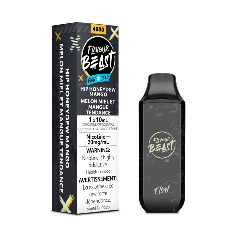 Flavour Beast 4000 – Hip Honeydew Mango Iced