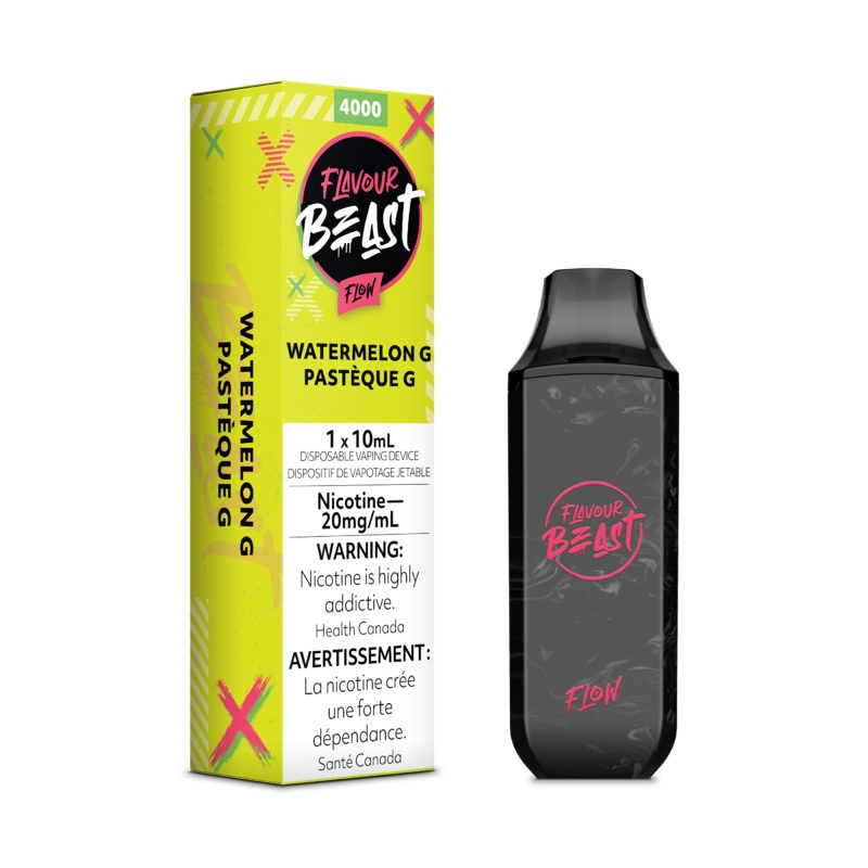 Flavour Beast 4000 – Watermelon G Iced