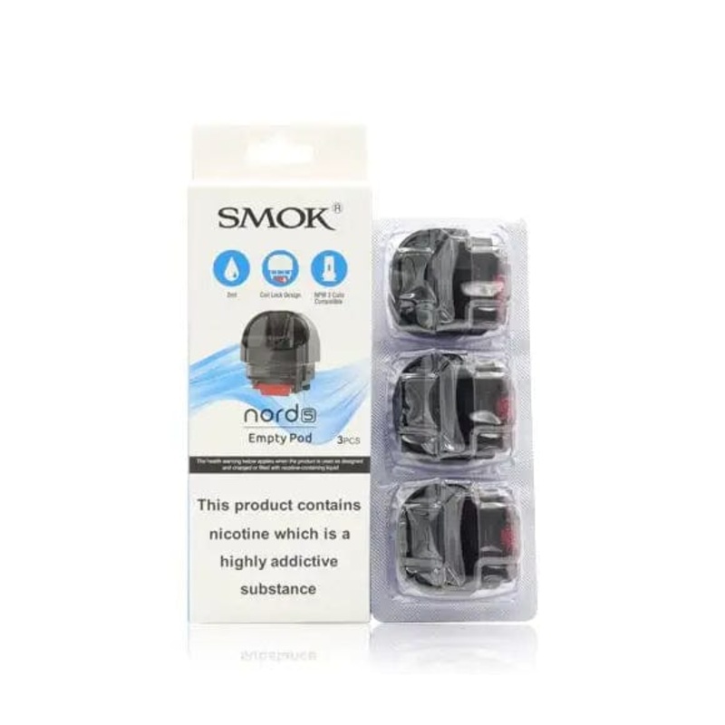 SMOK Nord 5 Pods (3 pack)|RPM3 Coil Compatibility